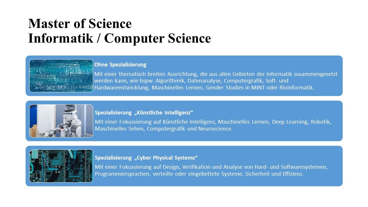 tum informatik master essay